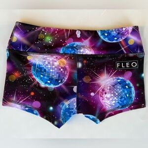FLEO Disco Ball Shorts Size Small